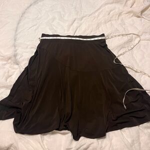 Elegant Deep Brown Skirt